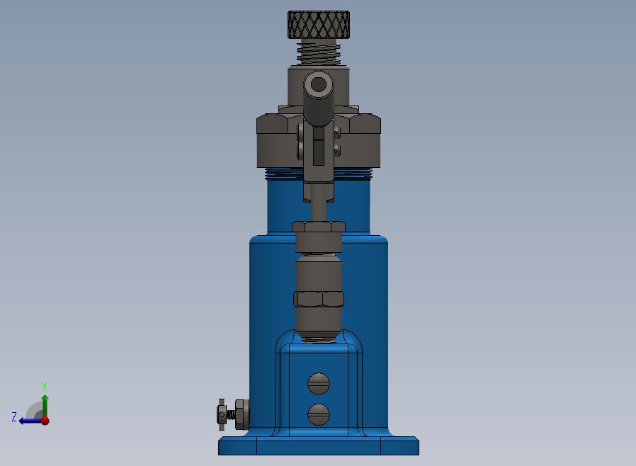 A50-液压千斤顶SW2014右视图