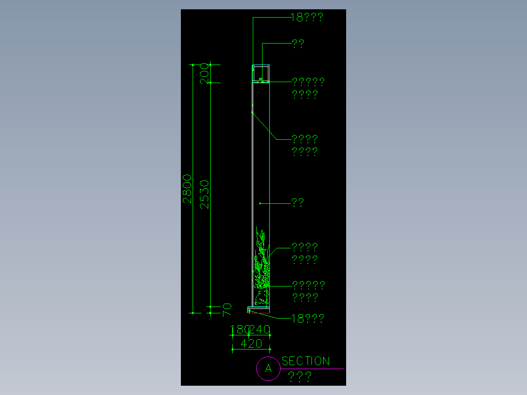 家装类CAD图块(五)-FH01067B