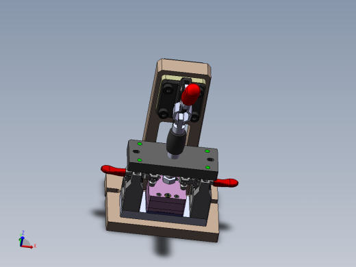 BC41 LOGO 落料焊接复合治具