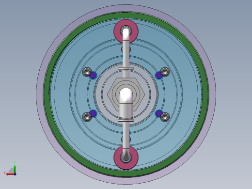 Q035-一种新型液压控制多片式摩擦离合器设计【三维SolidWorks】后视缩略图