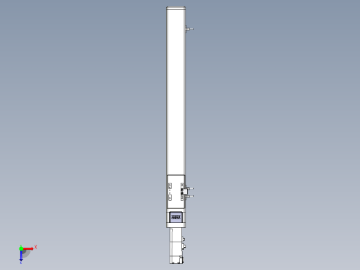 Toyo东佑达直线模组-ETH6M-BC-550-M10B俯视缩略图