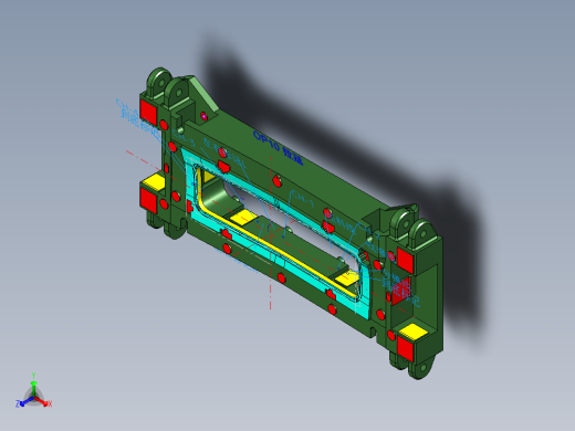汽车支架体-底板压弯成形模设计