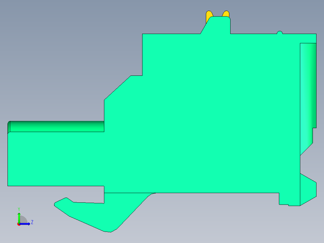 DEGSON 2EDG 系列 5.0mm 可插拔接线端子组-2EDGKDB-5.0-23P-14-00AH左视图