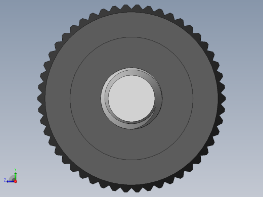 滚花旋钮-Knurled Knob 8-32x0.5x1.SLDPRT右视缩略图