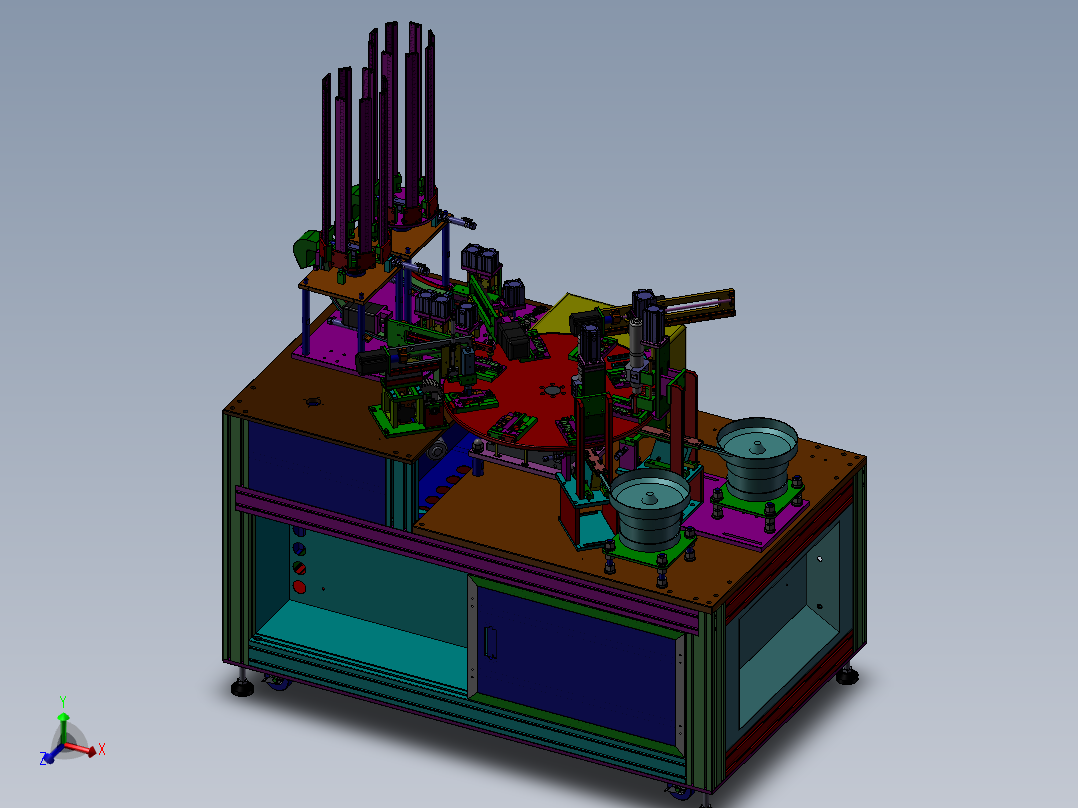 圆盘式晶体锁散热片组装机（螺母锁螺丝组装设备）