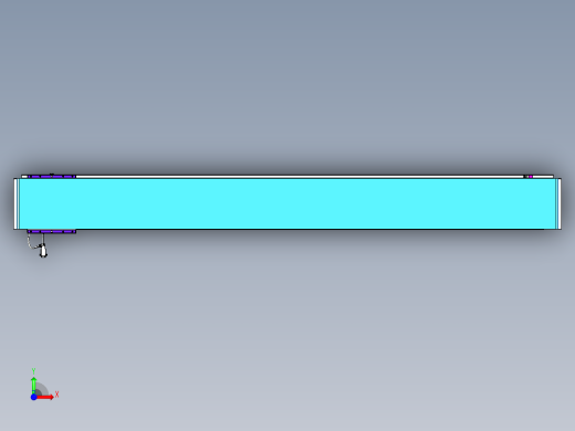 威洛博VL系列直线电机模组-VL22H3-S2050前视缩略图