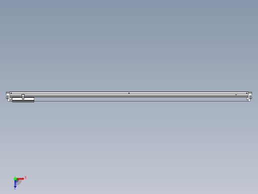 威洛博VL系列直线电机模组-VL22H3-S2050俯视缩略图