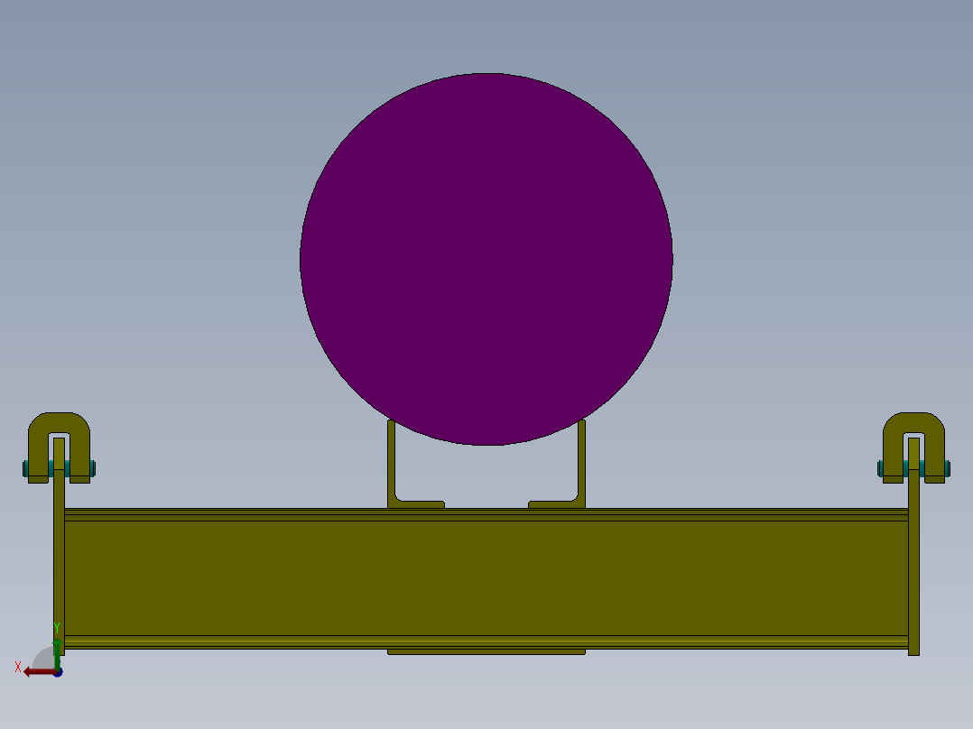 支架 (26)后视图