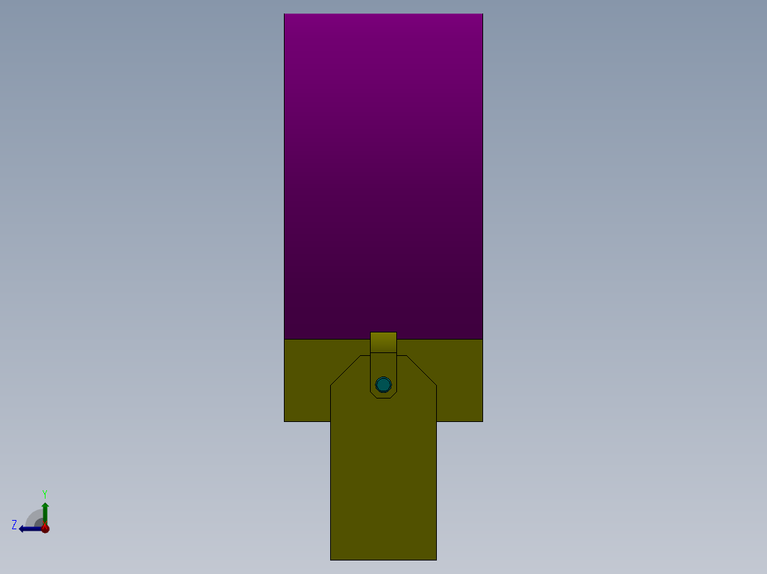 支架 (26)右视图