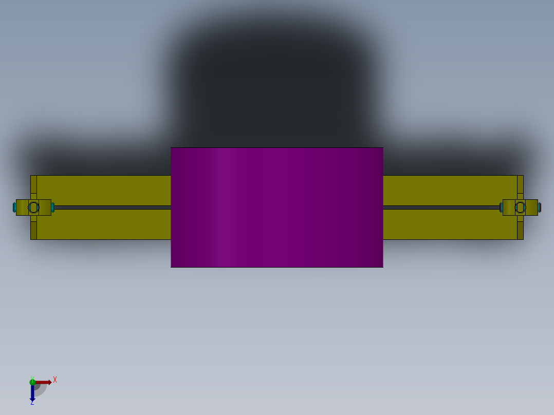 支架 (26)俯视图