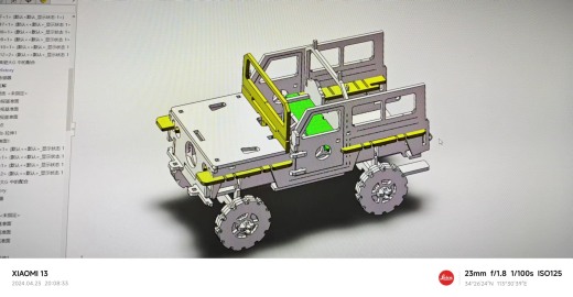 大G越野车3D拼图缩略图