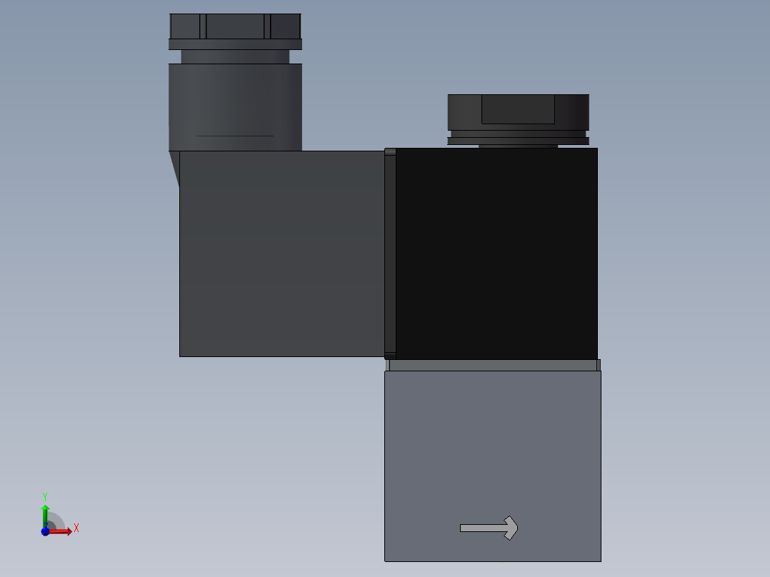 佳尔灵电磁阀前视图