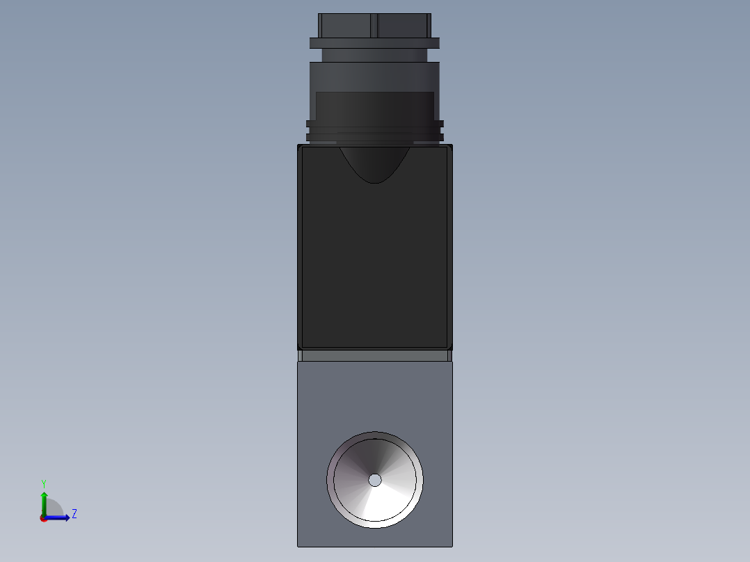 佳尔灵电磁阀左视图