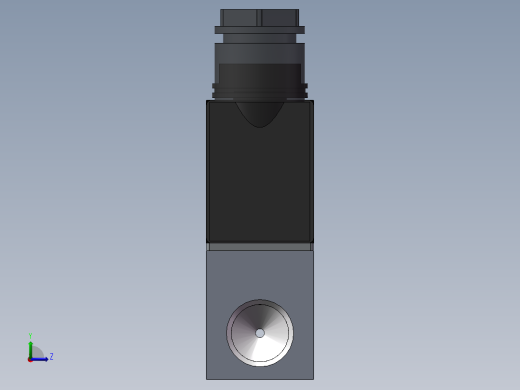 佳尔灵电磁阀左视缩略图