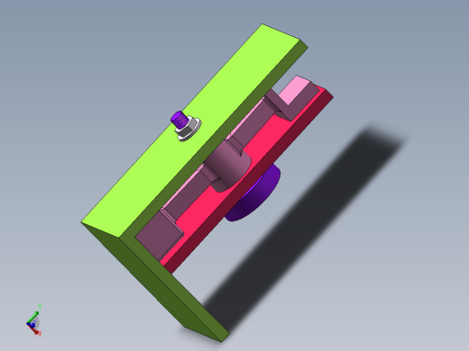 杠杆(一)加工工艺及铣22槽夹具设计[三维SW]带完整工序卡设计资料
