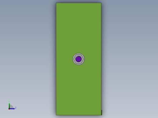 杠杆(一)加工工艺及铣22槽夹具设计[三维SW]带完整工序卡设计资料左视缩略图