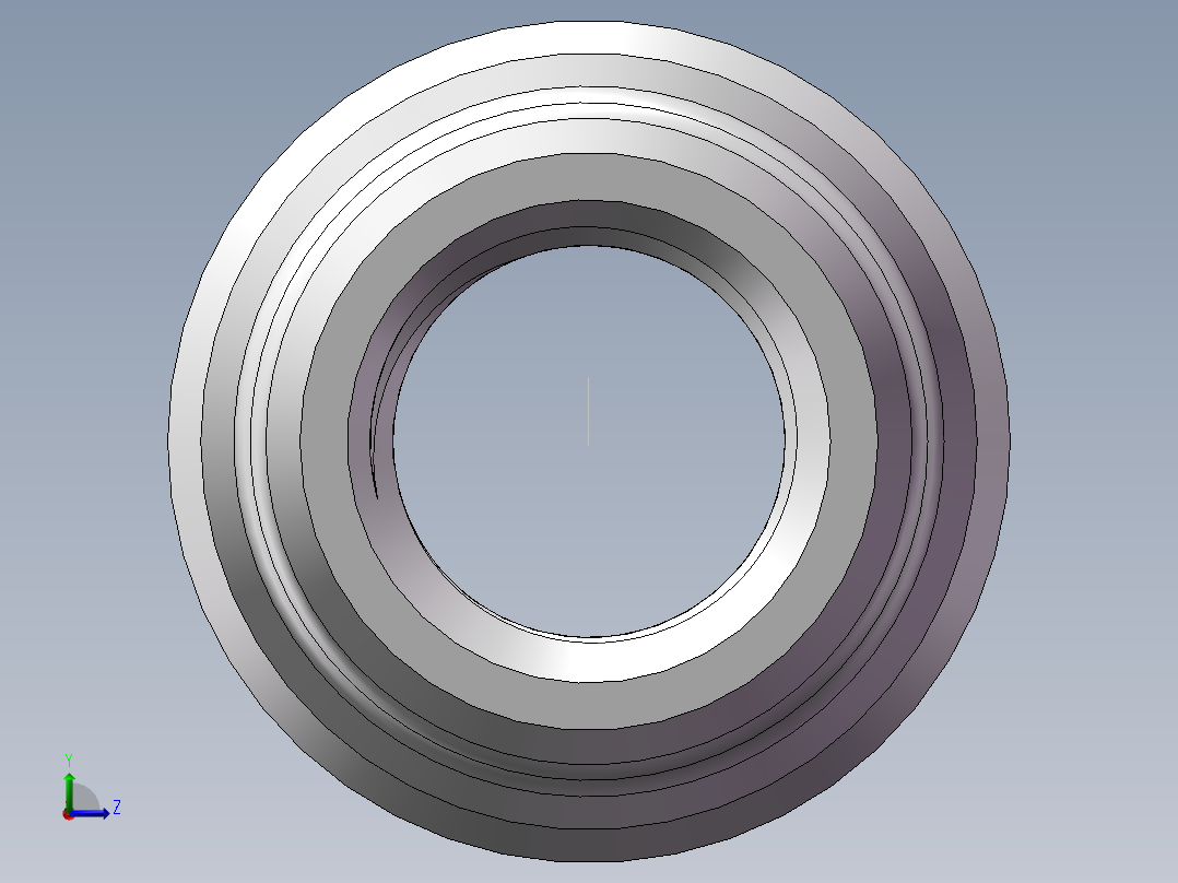 管箍-异径有边 DN15-DN8左视图