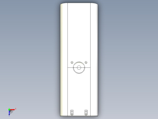 空调遥控器俯视缩略图