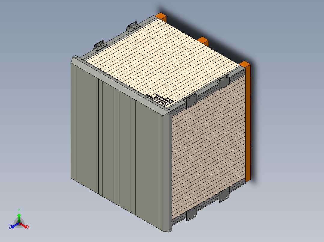 木板包装箱木箱