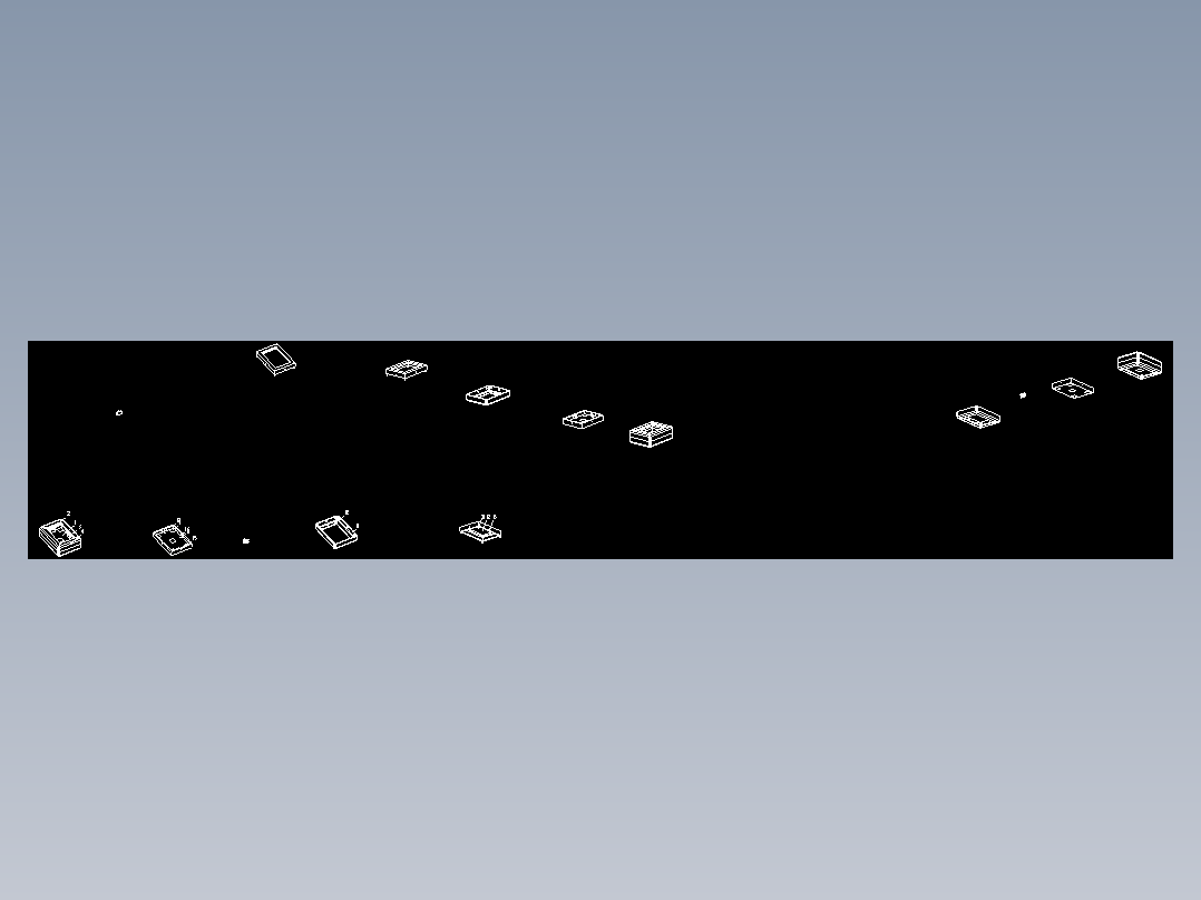 一种多功能遥控器用塑胶壳