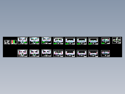 安徽某县医院空调系统图