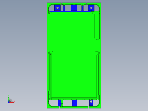 R3-笔记本CNC工装夹具三维模型CNC2前视缩略图