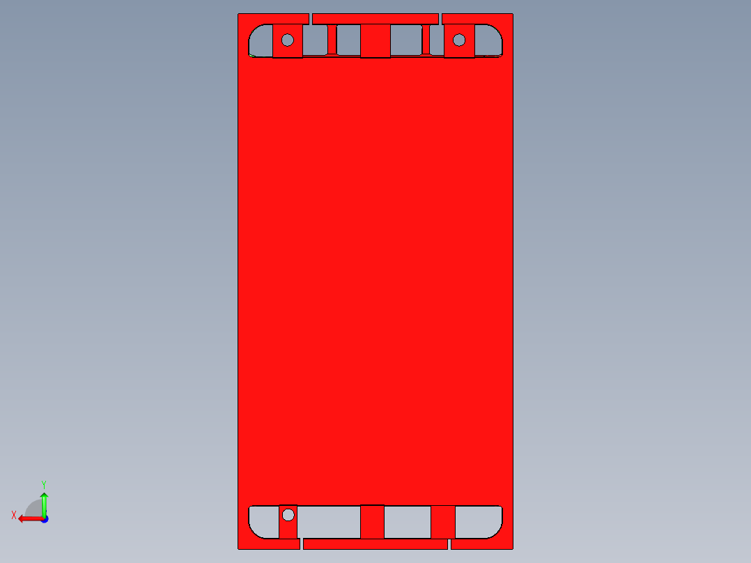 R3-笔记本CNC工装夹具三维模型CNC2后视图