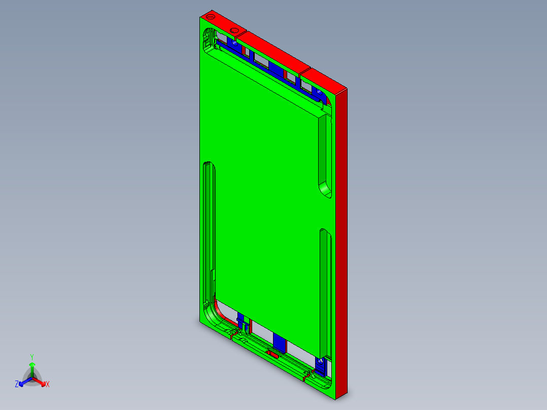 R3-笔记本CNC工装夹具三维模型CNC2正等轴测图