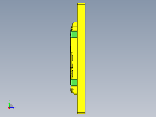 TX201-d-笔记本CNC工装夹具三维模型CNC1左视缩略图