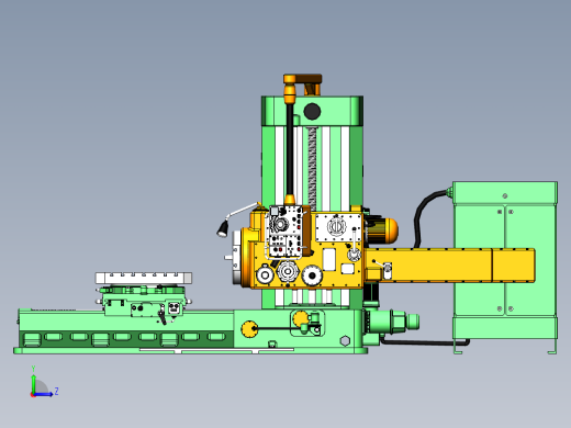 Milling Machine 2620В铣床step左视缩略图