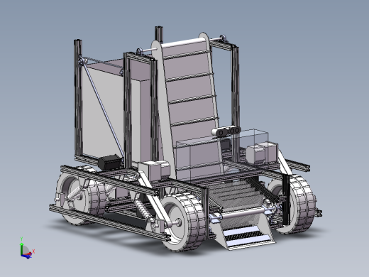 沙滩垃圾自动清理车sw16可编辑