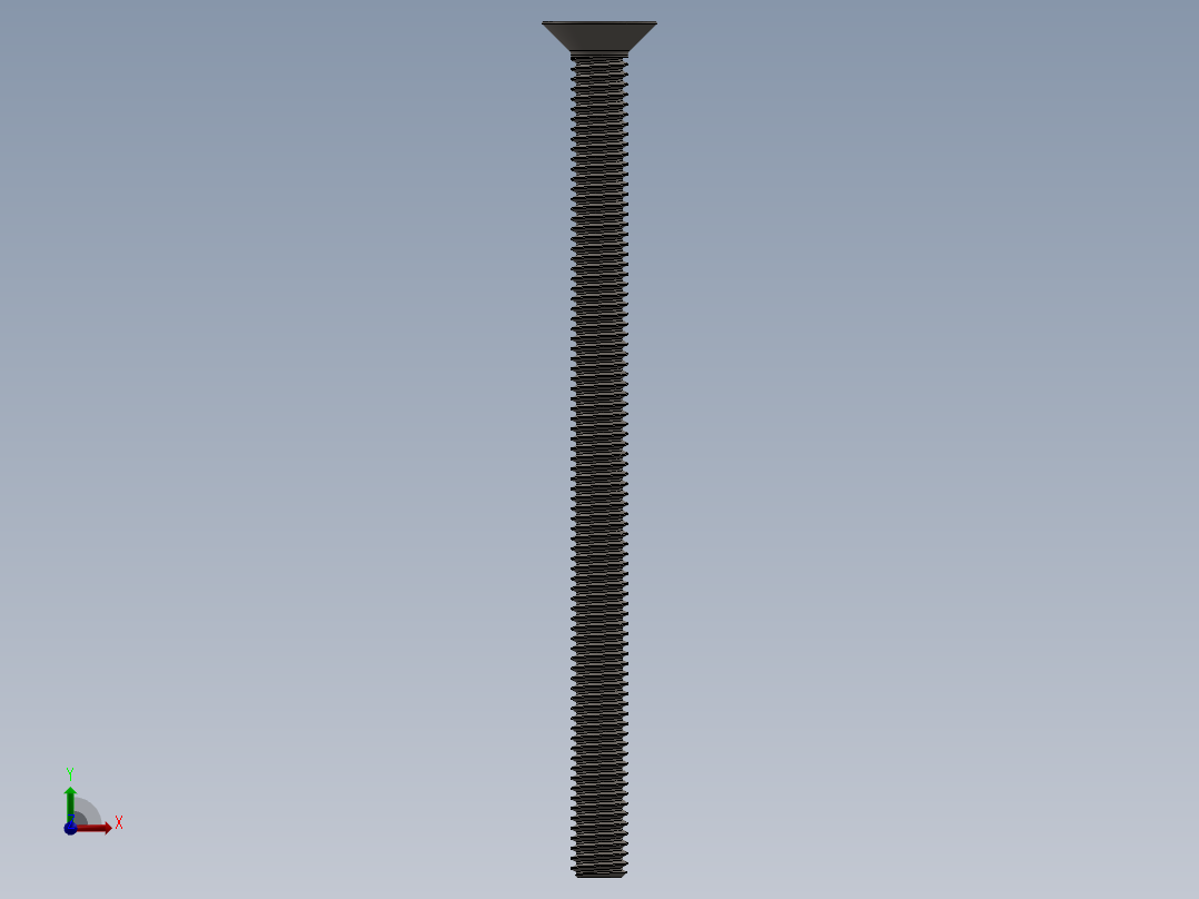 Screw_ISO_10642_M4x60_A2.SLDPRT前视图