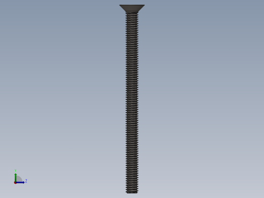 Screw_ISO_10642_M4x60_A2.SLDPRT左视缩略图