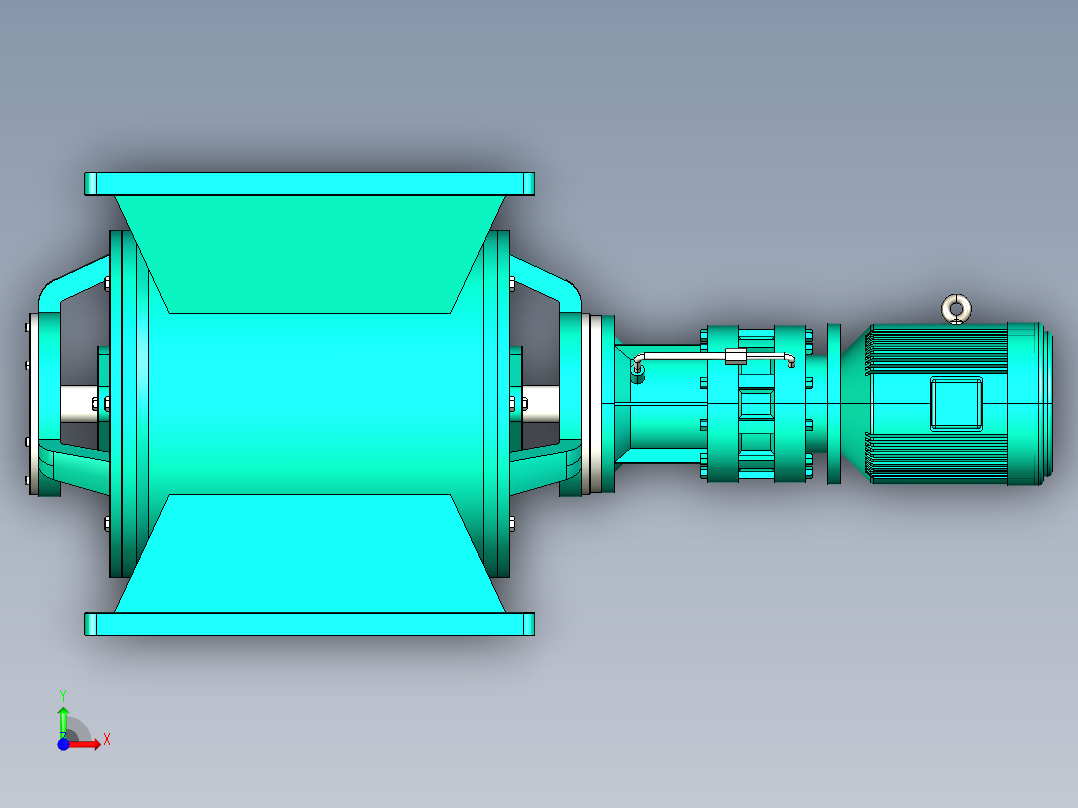 卸料器YJD-HX系列 16款前视图