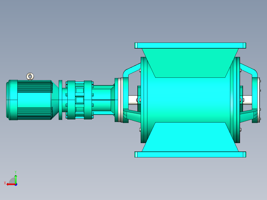 卸料器YJD-HX系列 16款后视图