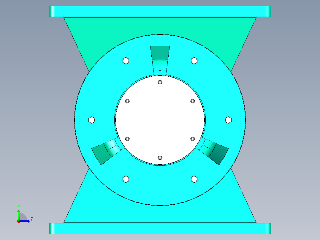 卸料器YJD-HX系列 16款左视图