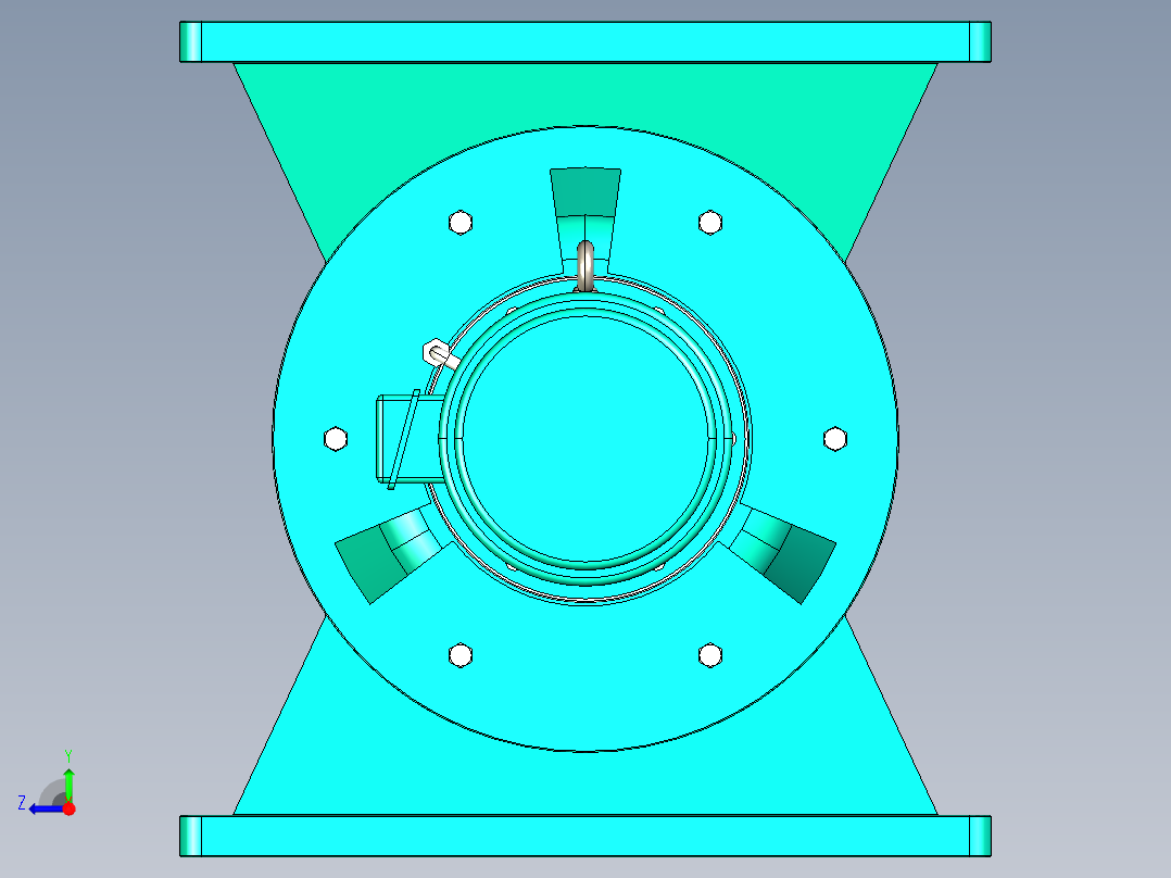 卸料器YJD-HX系列 16款右视图