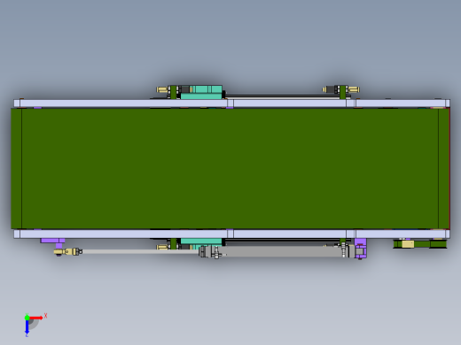 小型伸缩皮带俯视缩略图