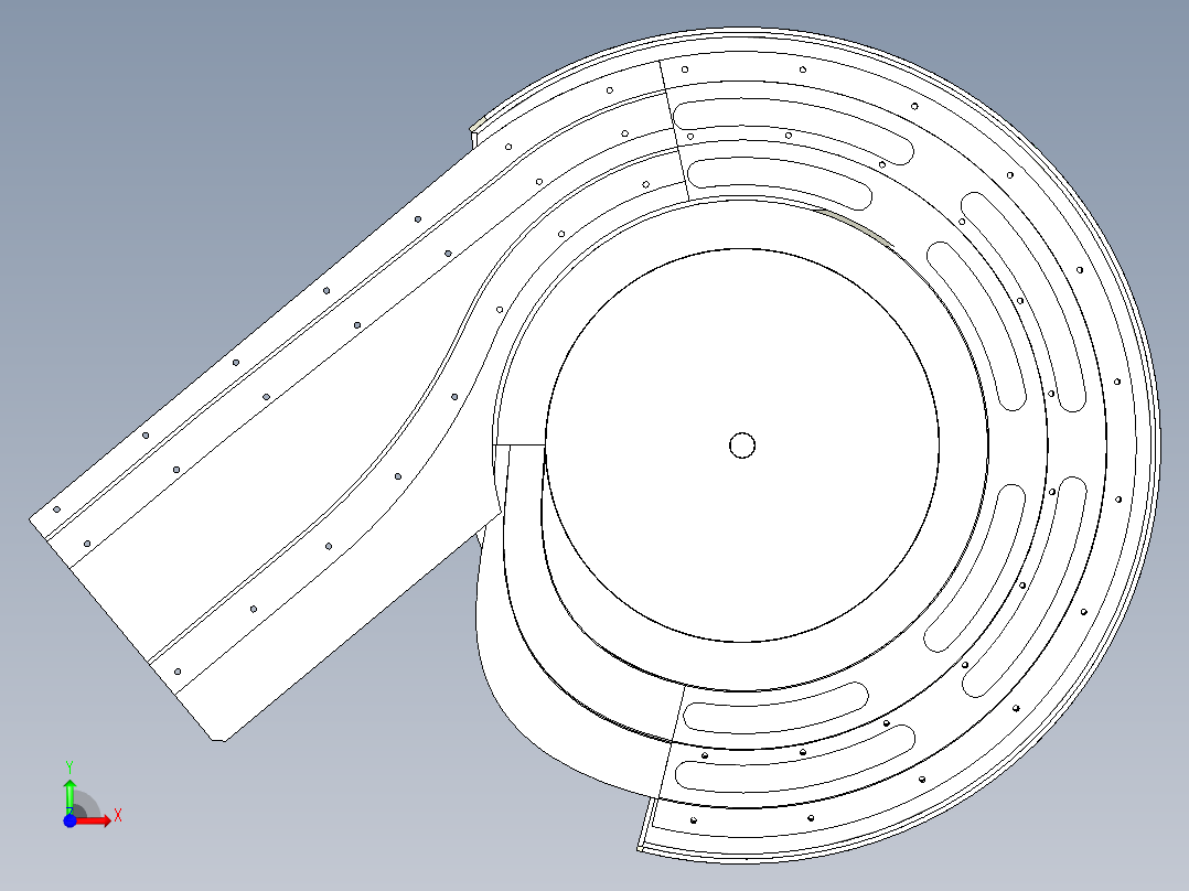 螺母振动盘前视图
