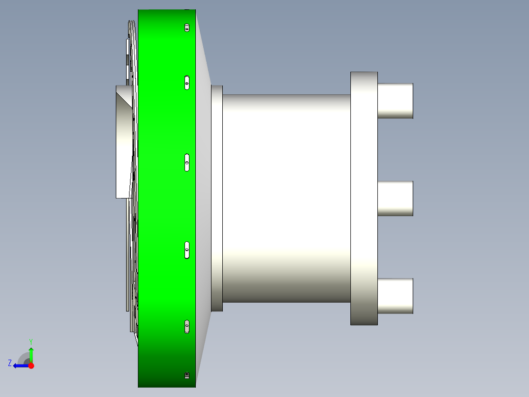 螺母振动盘右视图