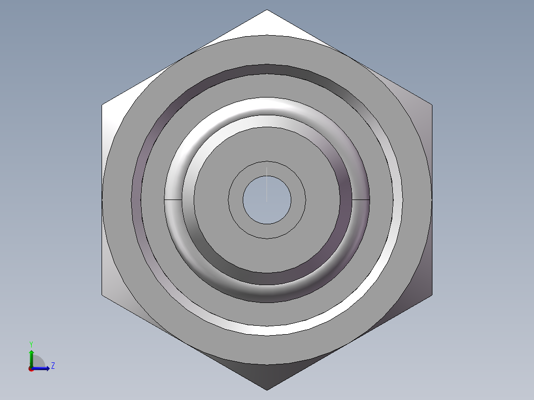 直通变径接头、2C-12-14左视图