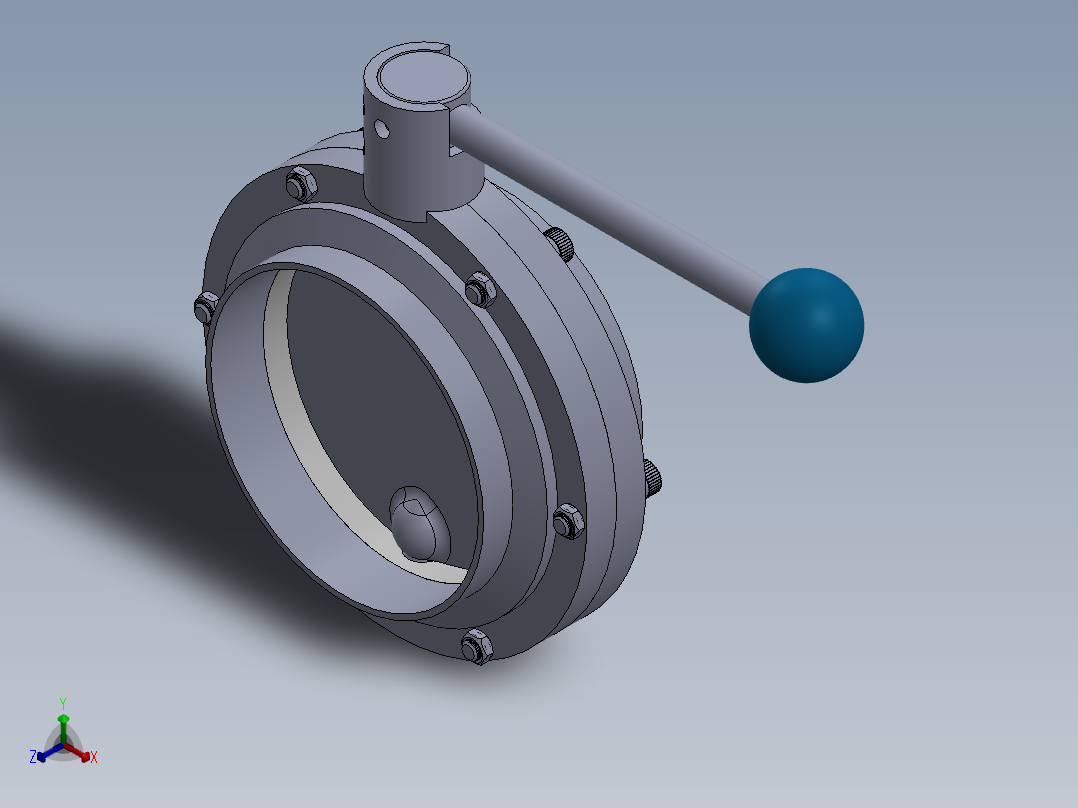 焊式手动蝶阀--519127--20