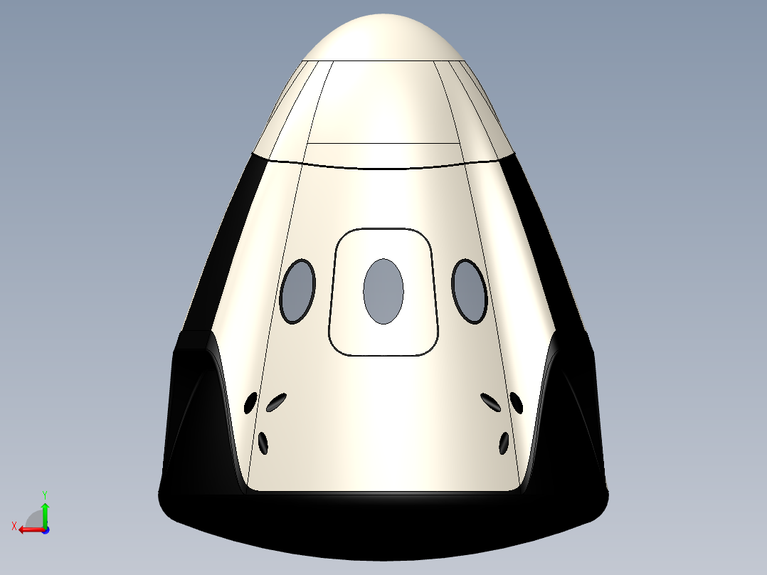 A0003879-胶囊民宿太空舱后视图