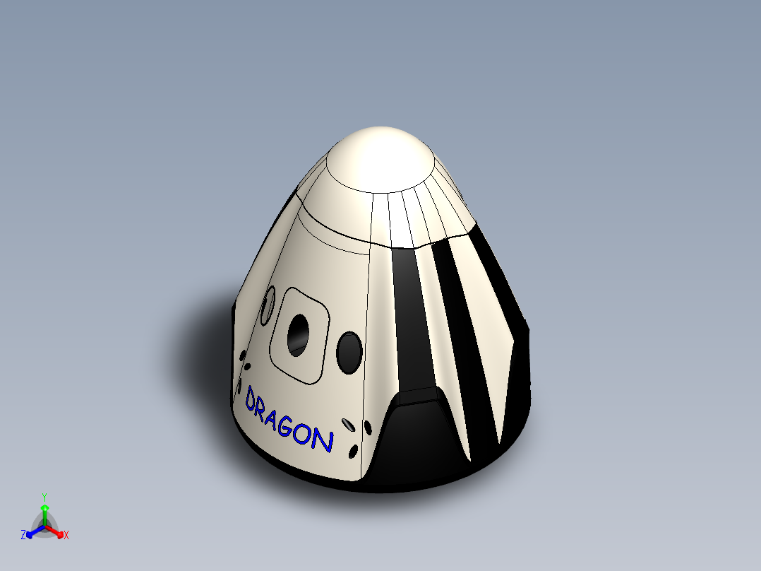 A0003879-胶囊民宿太空舱正等轴测图