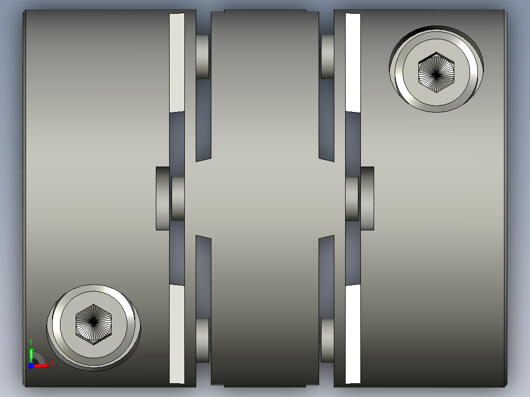 MISUMI_MCSLC32-12-14_标准联轴器前视图