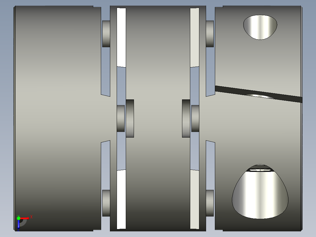 MISUMI_MCSLC32-12-14_标准联轴器俯视图
