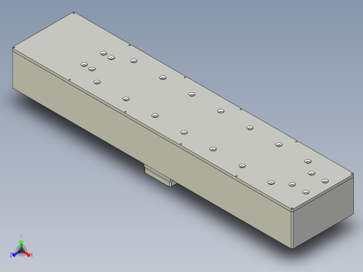 防尘线性模组内部结构