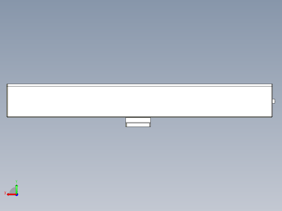 防尘线性模组内部结构后视图