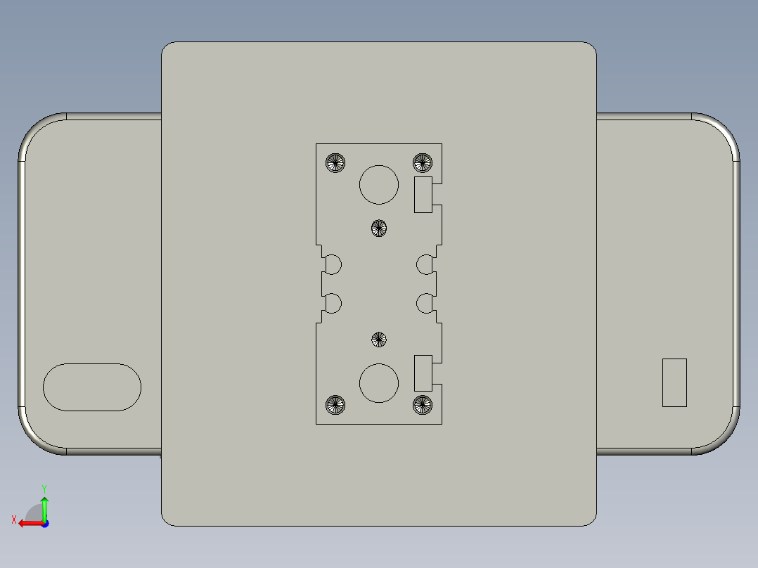 传送带上顶机构D00(0428)后视图