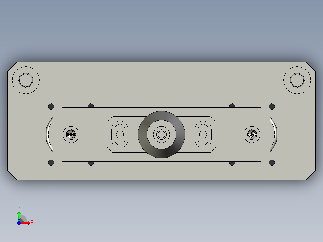 020500检测对心机构前视图